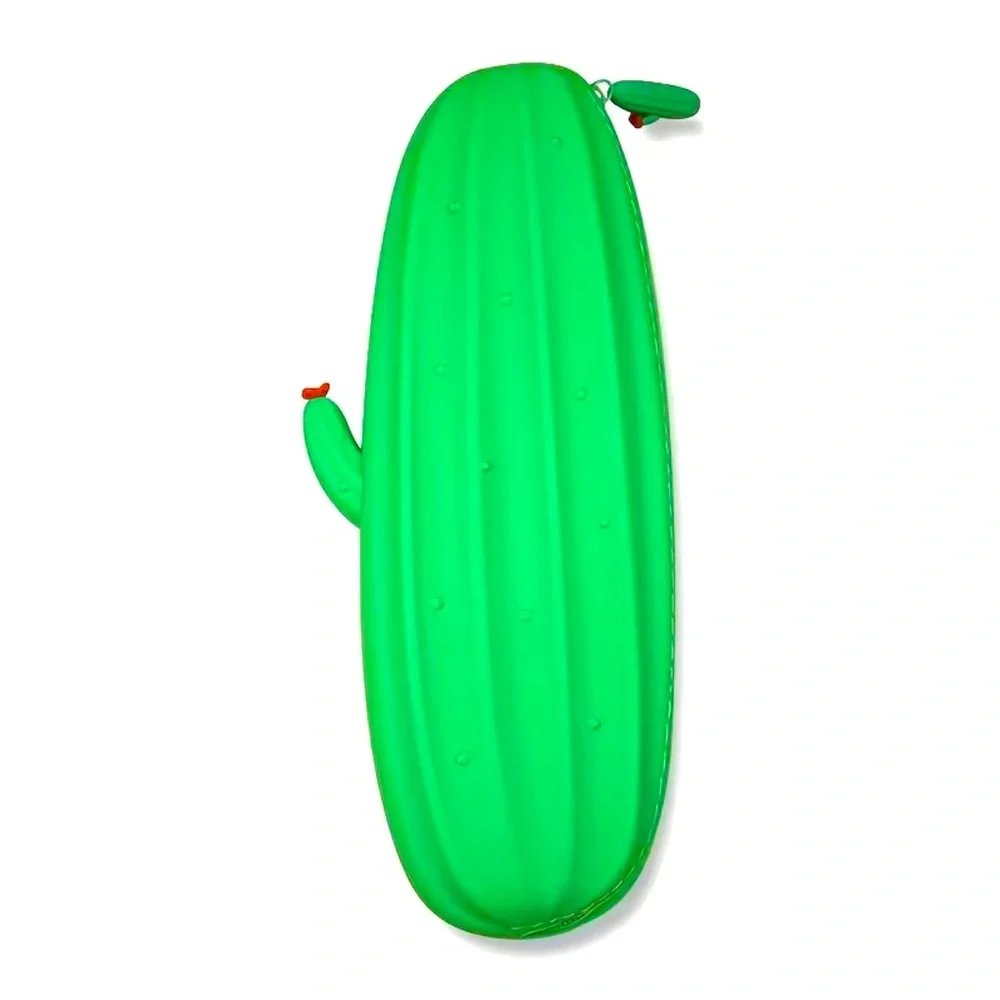 Cactus Pencil Bag Pencil Case Flexible Rubber